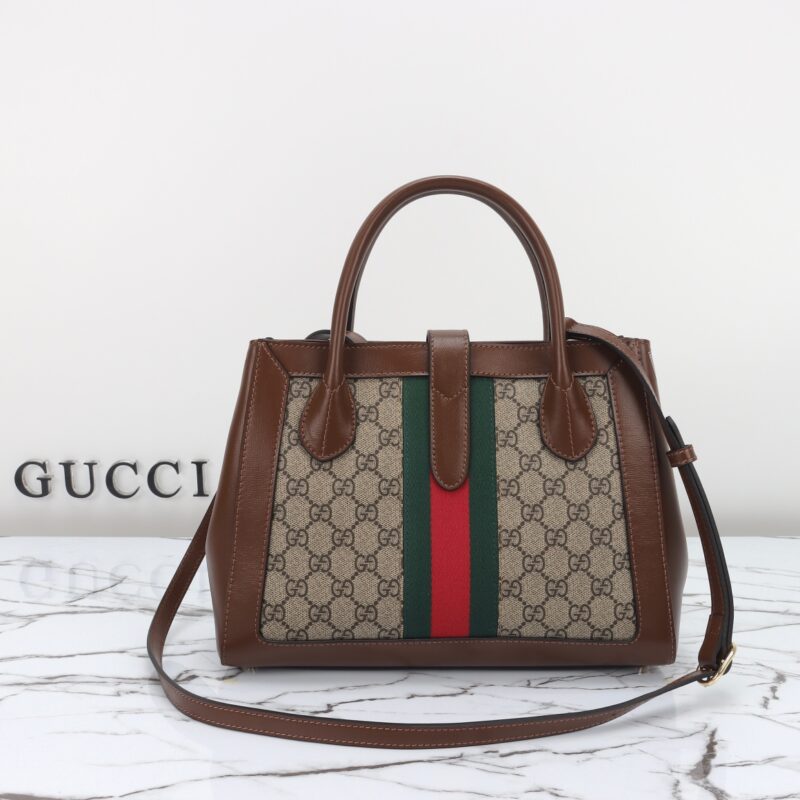 Replica Gucci G Jackie 1961 Brown 10 Replica Gucci G Jackie 1961 Brown - 1:1 designer replica handbag