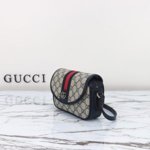 Replica Gucci GUCCI Ophidia GG Shoulder Bag Blue 7 Replica Gucci GUCCI Ophidia GG Shoulder Bag Blue - premium-grade designer purse dupe