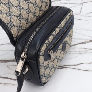 Replica Gucci GUCCI Ophidia GG Shoulder Bag Blue 8 Replica Gucci GUCCI Ophidia GG Shoulder Bag Blue - premium 1:1 fake handbag model