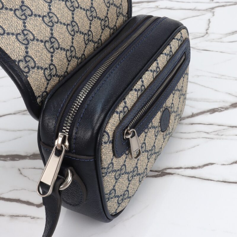 Replica Gucci GUCCI Ophidia GG Shoulder Bag Blue 8 Replica Gucci GUCCI Ophidia GG Shoulder Bag Blue - premium 1:1 fake handbag model