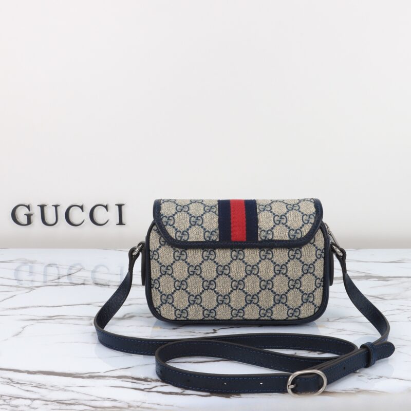 Replica Gucci GUCCI Ophidia GG Shoulder Bag Blue 9 Replica Gucci GUCCI Ophidia GG Shoulder Bag Blue - ultra-realistic fake designer tote
