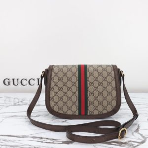 Replica Gucci Ophidia GG Shoulder Bag Brown 4 Replica Gucci Ophidia GG Shoulder Bag Brown - near-authentic luxury replica handbag