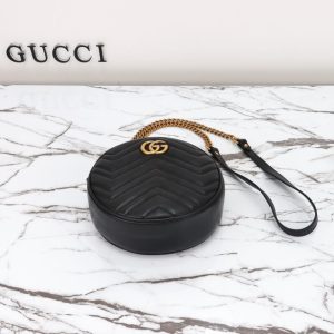 Replica Gucci GG Mormont Round Black 5 Replica Gucci GG Mormont Round Black - premium-grade designer purse dupe