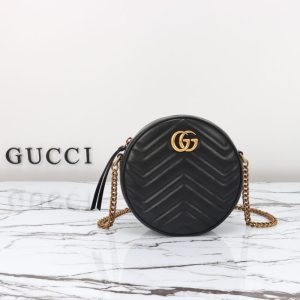Replica Gucci GG Mormont Round Black 10 Replica Gucci GG Mormont Round Black - best quality luxury bag dupe