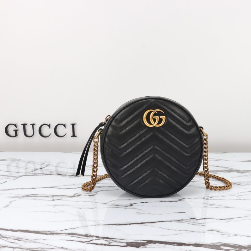 Replica Gucci GG Mormont Round Black 10 Replica Gucci GG Mormont Round Black - best quality luxury bag dupe