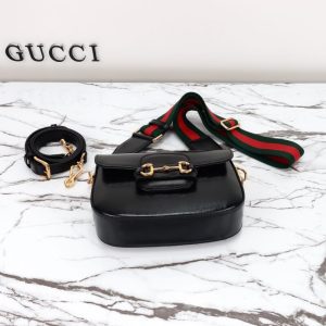 Replica Gucci Horsebit 1955 Double G Mini Black 6 Replica Gucci Horsebit 1955 Double G Mini Black - ultra-realistic fake designer tote
