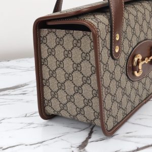 Replica Gucci Horsebit 1955 Top Handle Supreme 8 Replica Gucci Horsebit 1955 Top Handle Supreme - premium 1:1 fake handbag model