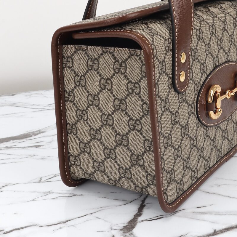 Replica Gucci Horsebit 1955 Top Handle Supreme 8 Replica Gucci Horsebit 1955 Top Handle Supreme - premium 1:1 fake handbag model