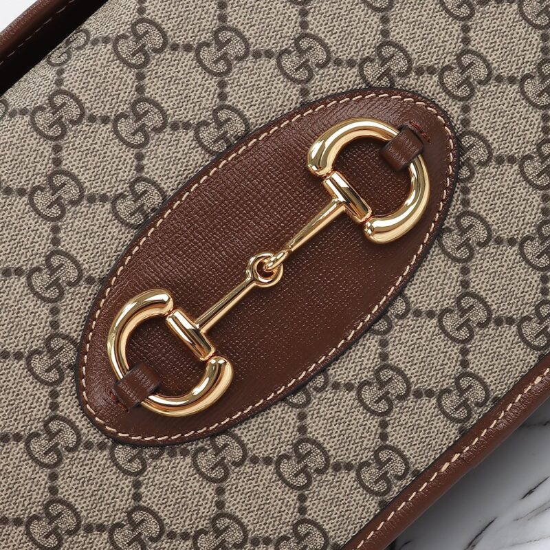 Replica Gucci Horsebit 1955 Top Handle Supreme 6 Replica Gucci Horsebit 1955 Top Handle Supreme - realistic designer-inspired fake bag