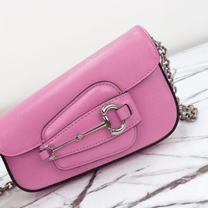 Replica Gucci Horsbet Tribute Pink 4 Replica Gucci Horsbet Tribute Pink - high-end fake designer purse