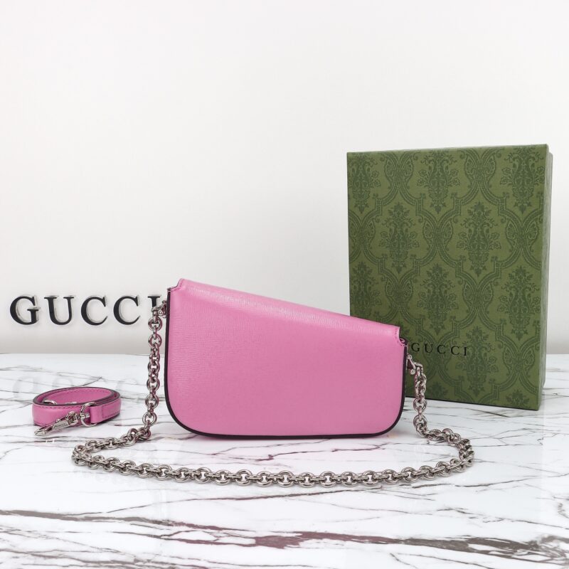 Replica Gucci Horsbet Tribute Pink 8 Replica Gucci Horsbet Tribute Pink - authentic-look luxury purse replica