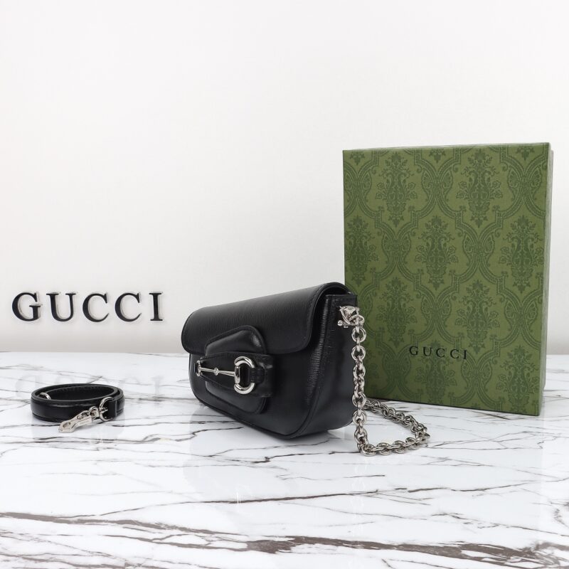 Replica Gucci Horsbet Tribute Black 5 Replica Gucci Horsbet Tribute Black - best-selling designer handbag dupe