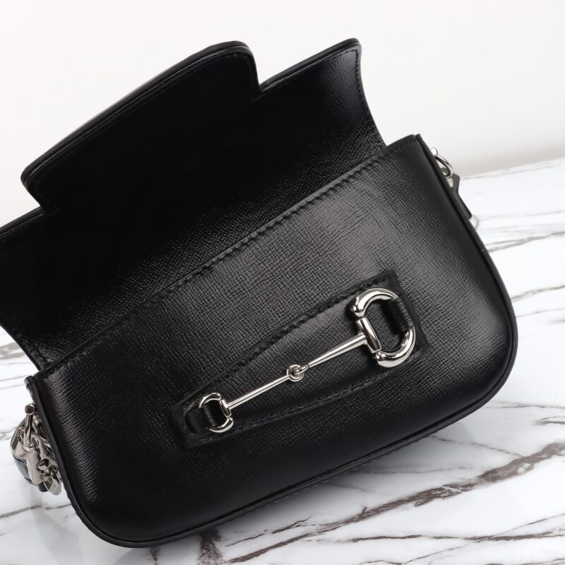 Replica Gucci Horsbet Tribute Black 7 Replica Gucci Horsbet Tribute Black - elite superclone designer purse