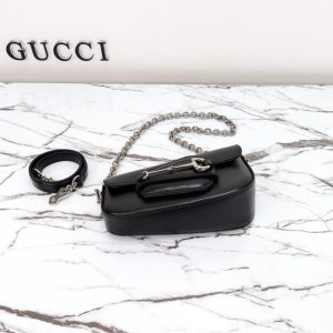 Replica Gucci Horsbet Tribute Black 9 Replica Gucci Horsbet Tribute Black - high-end fake designer purse
