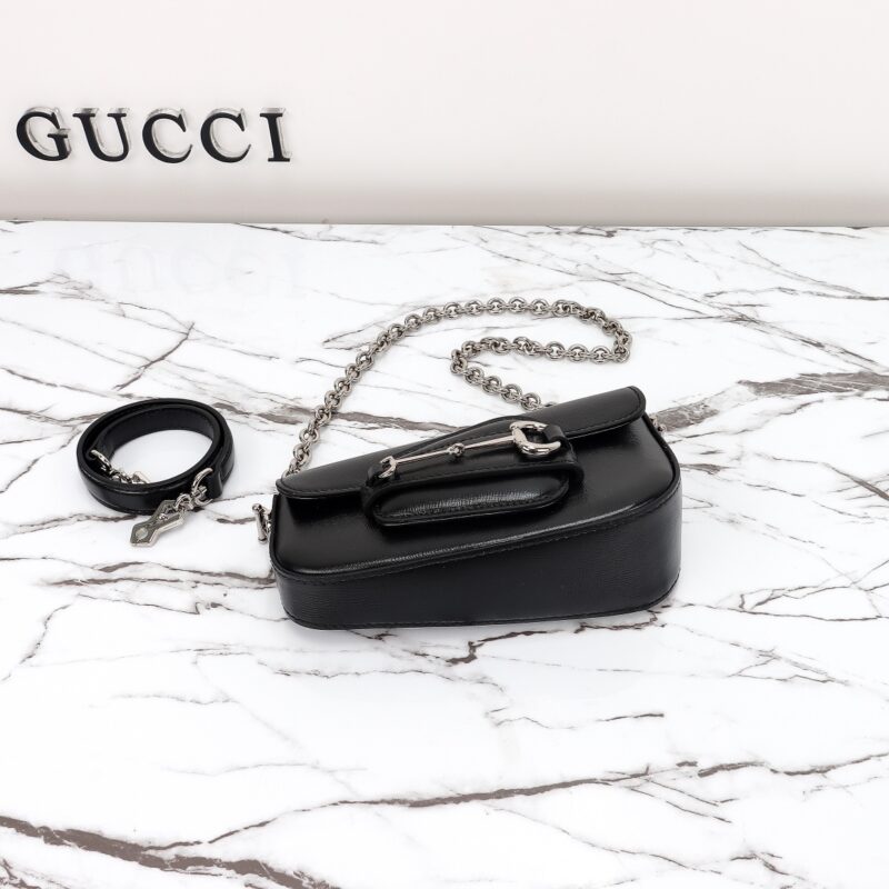 Replica Gucci Horsbet Tribute Black 9 Replica Gucci Horsbet Tribute Black - high-end fake designer purse