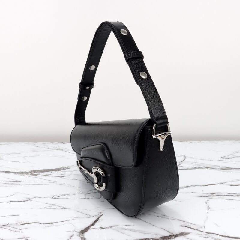 Replica Gucci Horsbet Tribute Black 14 Replica Gucci Horsbet Tribute Black - top-tier luxury replica shoulder bag