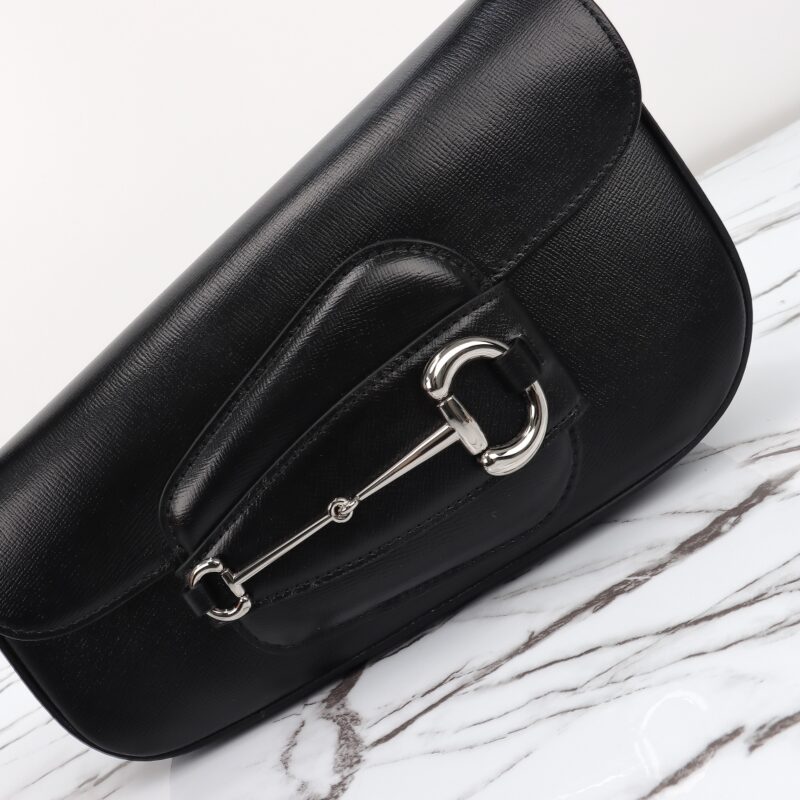 Replica Gucci Horsbet Tribute Black 15 Replica Gucci Horsbet Tribute Black - premium 1:1 fake handbag model