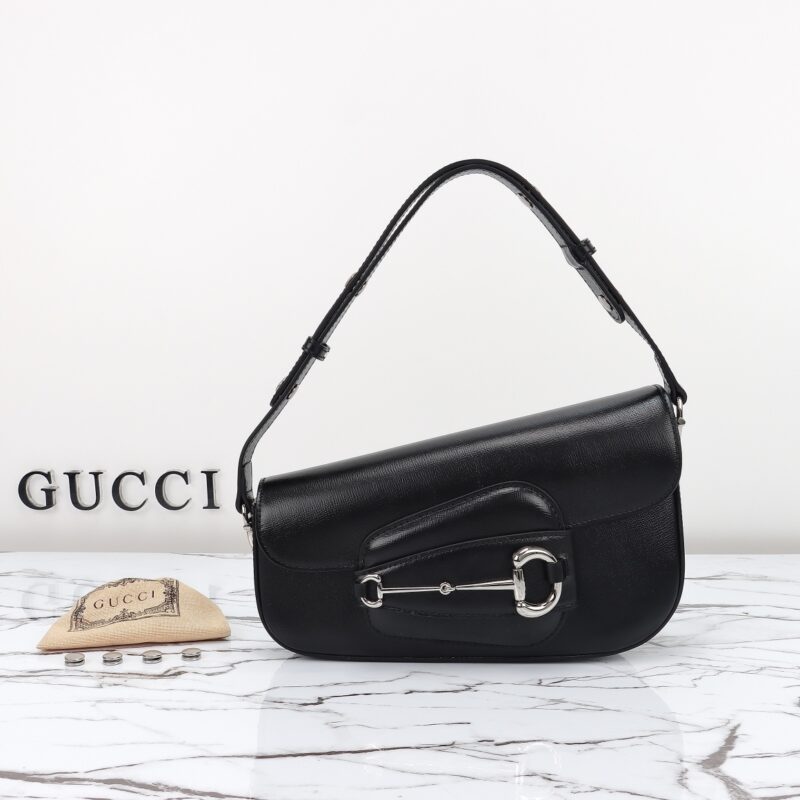 Replica Gucci Horsbet Tribute Black 18 Replica Gucci Horsbet Tribute Black - premium 1:1 fake handbag model