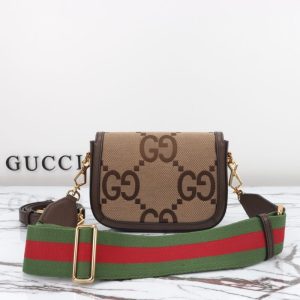 Replica Gucci Horsebit 1955 Double G Mini Brown Canvas 10 Replica Gucci Horsebit 1955 Double G Mini Brown Canvas - top-rated replica designer bag