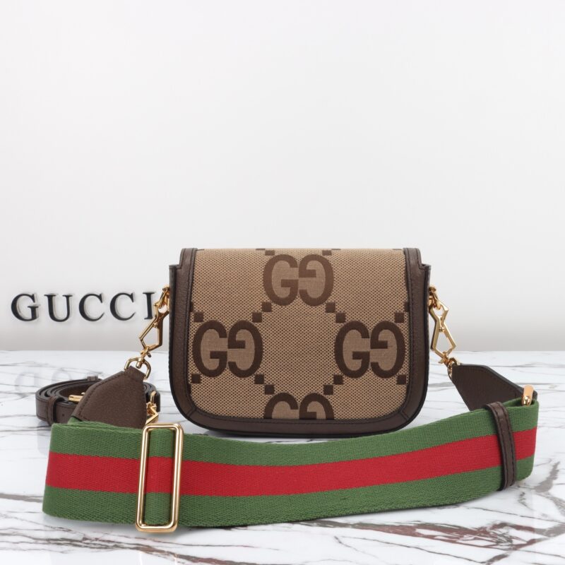Replica Gucci Horsebit 1955 Double G Mini Brown Canvas 10 Replica Gucci Horsebit 1955 Double G Mini Brown Canvas - top-rated replica designer bag