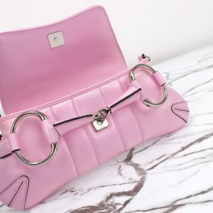 Replica Gucci Horsebit Chain Shoulder Bag Pink 8 Replica Gucci Horsebit Chain Shoulder Bag Pink - best-selling designer handbag dupe