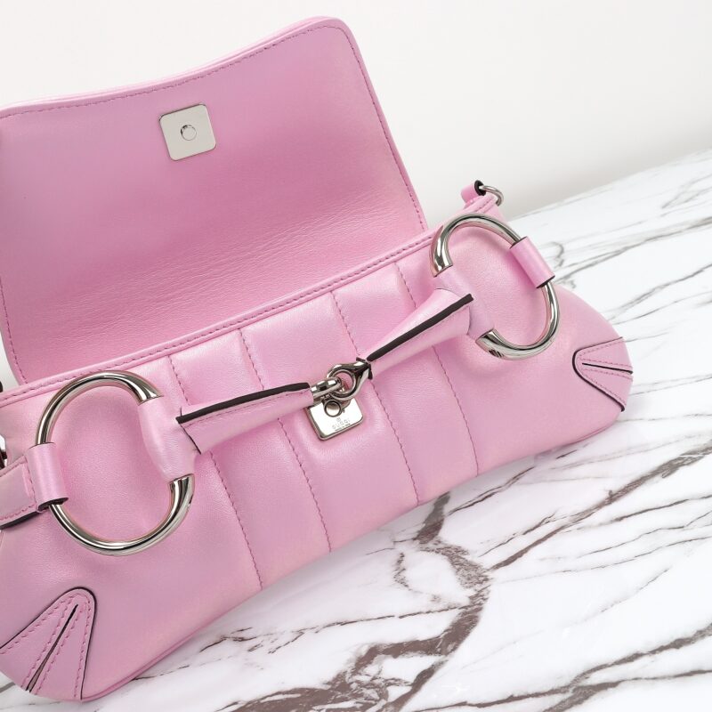 Replica Gucci Horsebit Chain Shoulder Bag Pink 8 Replica Gucci Horsebit Chain Shoulder Bag Pink - best-selling designer handbag dupe