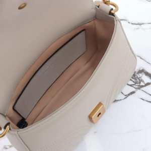 Replica Gucci GG Marmont Top Handle Beige 10 Replica Gucci GG Marmont Top Handle Beige - top-tier luxury replica shoulder bag