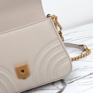 Replica Gucci GG Marmont Top Handle Beige 9 Replica Gucci GG Marmont Top Handle Beige - high-quality designer bag clone