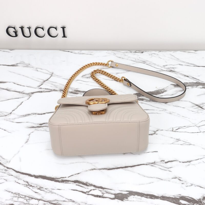 Replica Gucci GG Marmont Top Handle Beige 12 Replica Gucci GG Marmont Top Handle Beige - authentic-look luxury purse replica