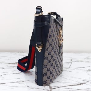 Replica Gucci Medium Bucket Blue - premium-grade designer purse dupe
