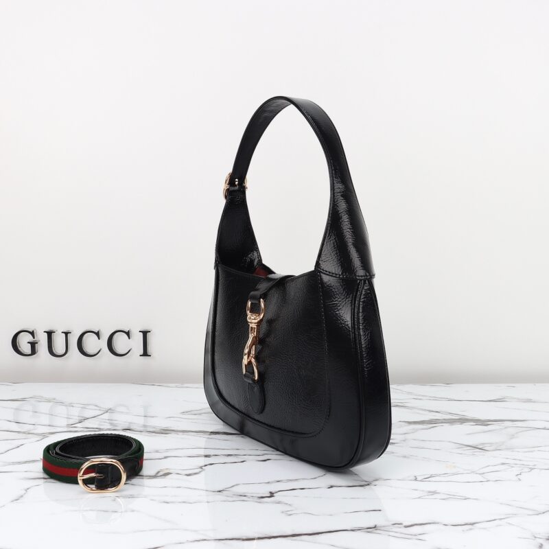 Replica Gucci G Jackie Small Patent Black 8 Replica Gucci G Jackie Small Patent Black - ultra-realistic fake designer tote