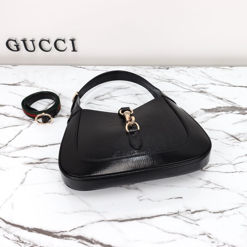 Replica Gucci G Jackie Small Patent Black 6 Replica Gucci G Jackie Small Patent Black - elite superclone designer purse