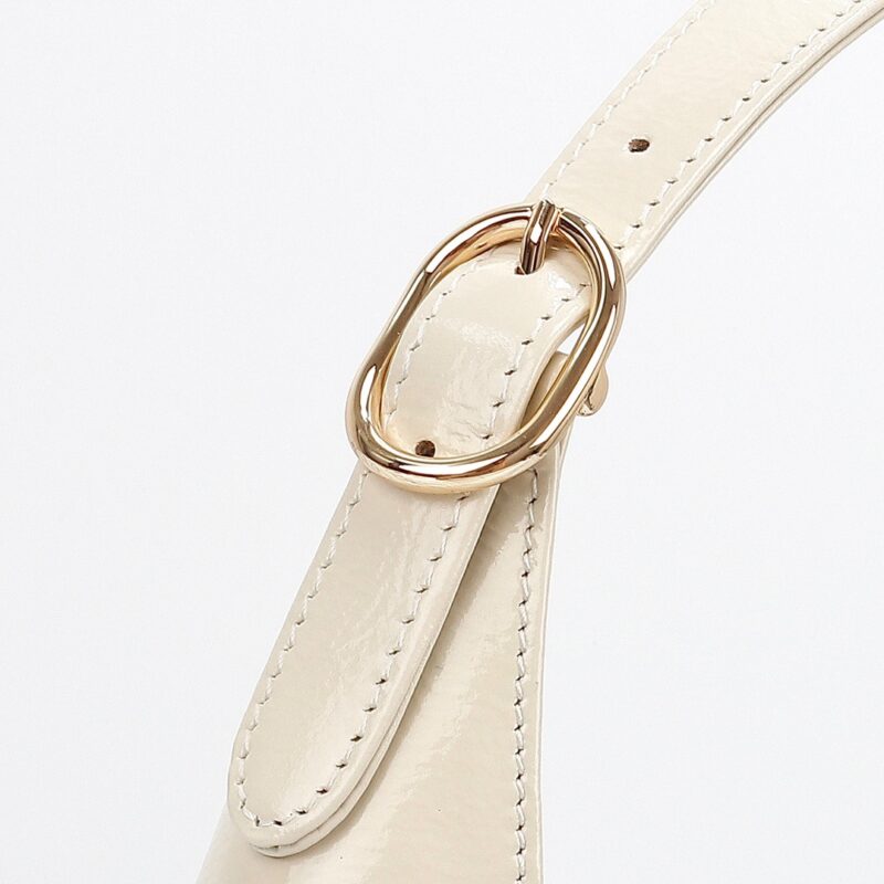 Replica Gucci G Jackie Small Patent White - premium 1:1 fake handbag model