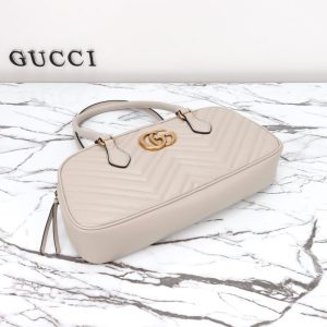 Replica Gucci Marmont Small Top Handle White 3 Replica Gucci Marmont Small Top Handle White - top-rated replica designer bag