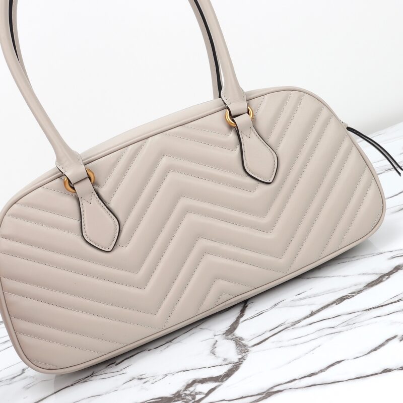 Replica Gucci Marmont Small Top Handle White 7 Replica Gucci Marmont Small Top Handle White - high-quality designer bag clone