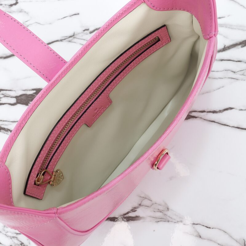 Replica Gucci G Jackie Small Patent Pink 3 Replica Gucci G Jackie Small Patent Pink - high-quality designer bag clone