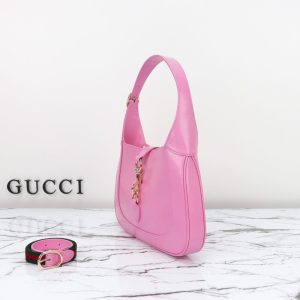 Replica Gucci G Jackie Small Patent Pink 6 Replica Gucci G Jackie Small Patent Pink - high-end fake designer purse
