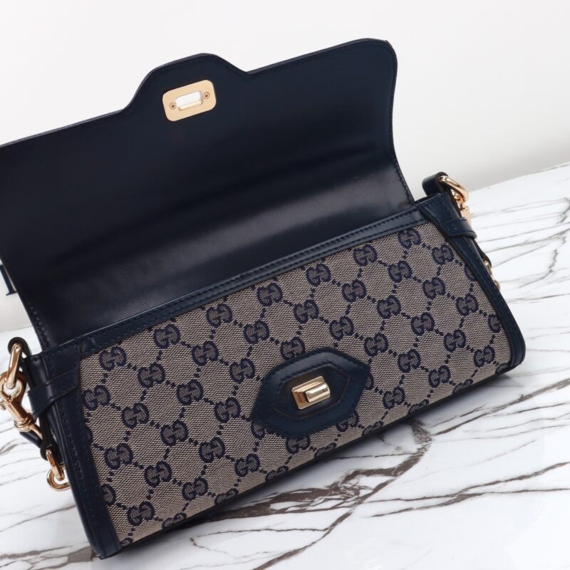 Replica Gucci Luce Shoulder Bag in Black 2 Replica Gucci Luce Shoulder Bag in Black - top-rated replica designer bag