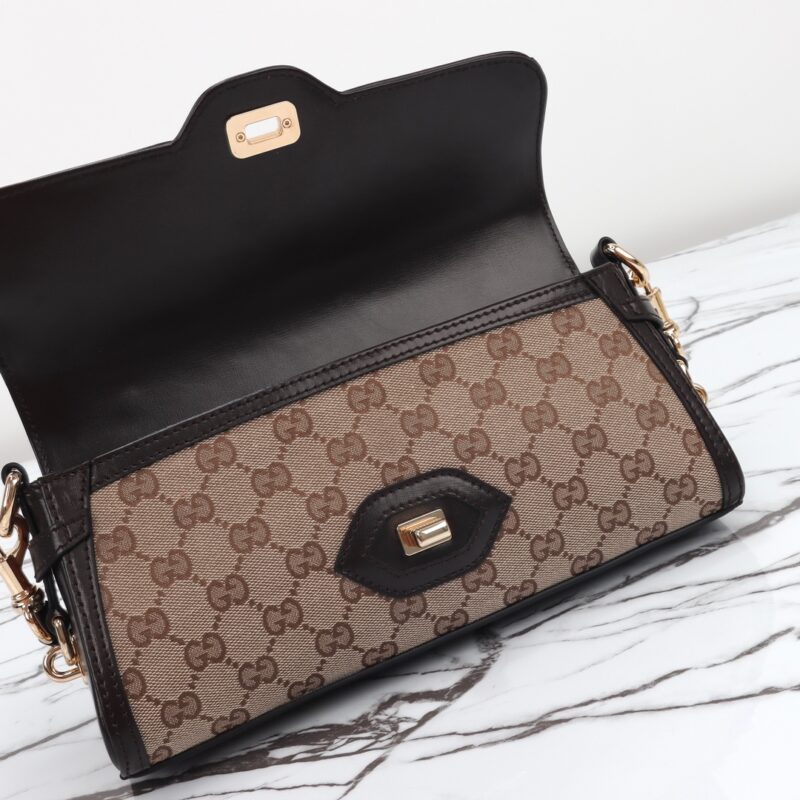 Replica Gucci Luce Shoulder Bag Beige - top-rated replica designer bag