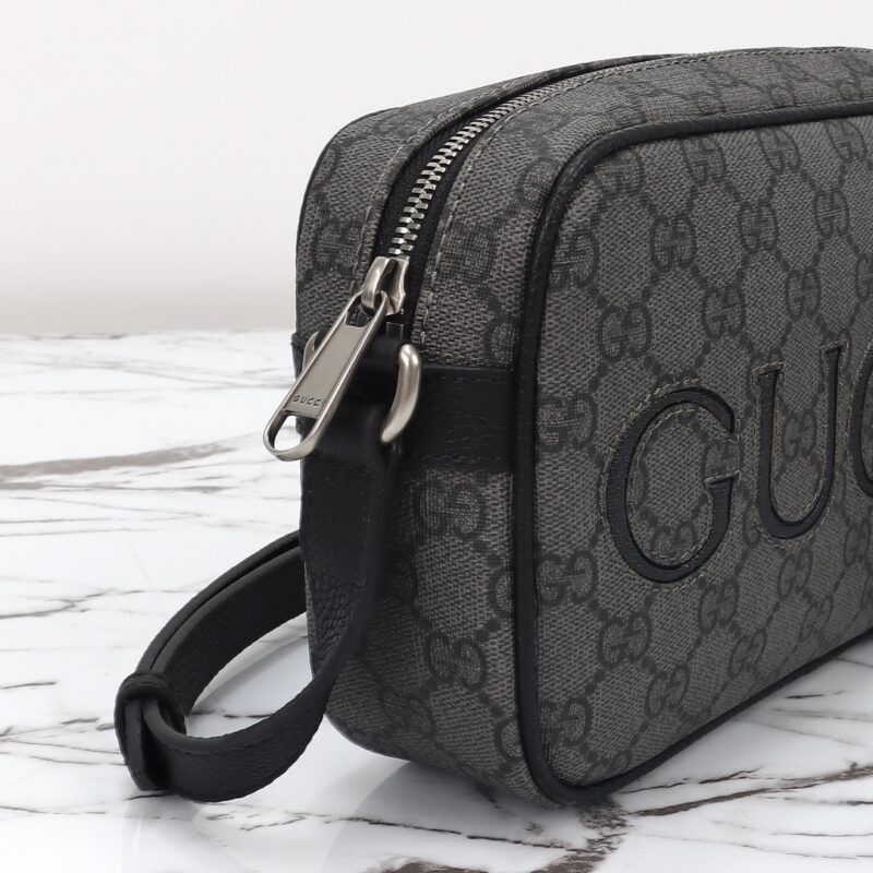 Replica Gucci GG Mini Shoulder Bag Grey 2024 3 Replica Gucci GG Mini Shoulder Bag Grey 2024 - ultra-realistic fake designer tote