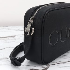 Replica Gucci GG Mini Shoulder Bag Black 2024 8 Replica Gucci GG Mini Shoulder Bag Black 2024 - high-end fake designer purse