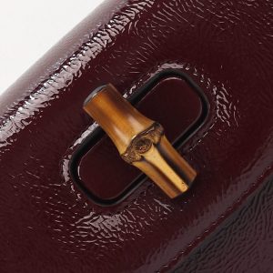 Replica Gucci Bamboo 1947 Bordeaux - premium-grade designer purse dupe