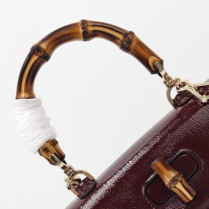 Replica Gucci Bamboo 1947 Bordeaux - elite superclone designer purse