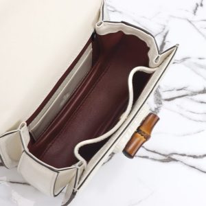 Replica Gucci Bamboo 1947 Patent White 7 Replica Gucci Bamboo 1947 Patent White - top-tier luxury replica shoulder bag