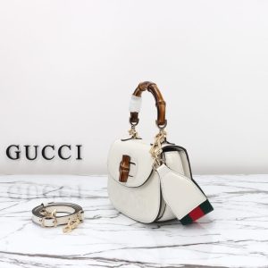 Replica Gucci Bamboo 1947 Patent White 9 Replica Gucci Bamboo 1947 Patent White - premium-grade designer purse dupe