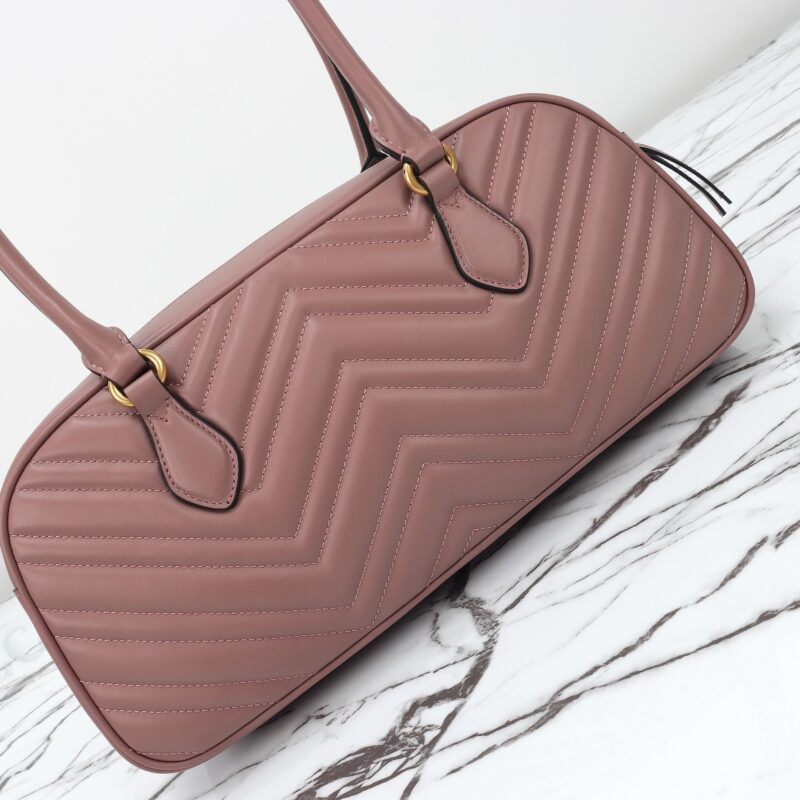 Replica Gucci Marmont Small Top Handle Pink 6 Replica Gucci Marmont Small Top Handle Pink - top-rated replica designer bag