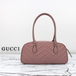 Replica Gucci Marmont Small Top Handle Pink 8 Replica Gucci Marmont Small Top Handle Pink - near-authentic luxury replica handbag