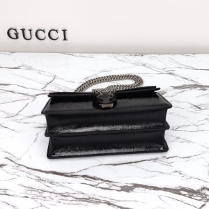 Replica Gucci Dionysus Small Shoulder Bag Patent Black 2 Replica Gucci Dionysus Small Shoulder Bag Patent Black - elite superclone designer purse