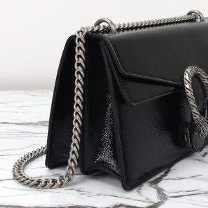 Replica Gucci Dionysus Small Shoulder Bag Patent Black 8 Replica Gucci Dionysus Small Shoulder Bag Patent Black - elite superclone designer purse