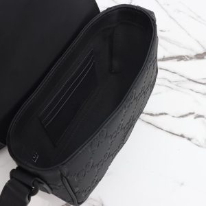 Replica Gucci Mini Cross Body Full Black 3 Replica Gucci Mini Cross Body Full Black - authentic-look luxury purse replica